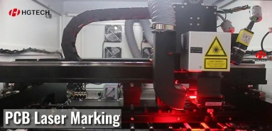 Auto CCD PCB system laser marking machine