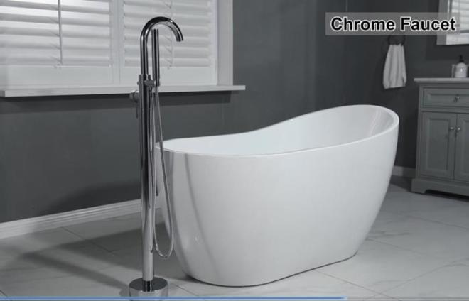 WOODBRIDGE Freestanding Faucet F0002CHRD