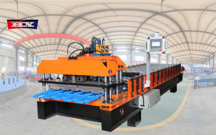 Glazed Roof Roll Forming Machine enables fully automatic operation