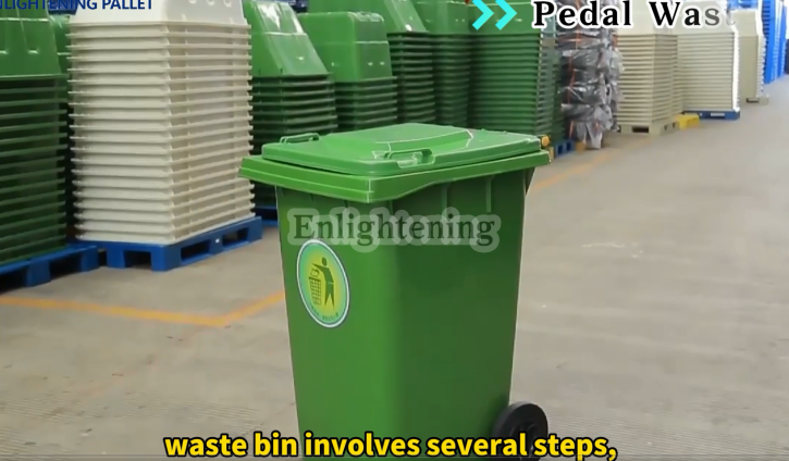 outdoor pedal waste bin