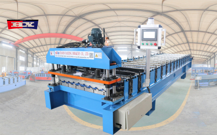 trapezoidal Sheet Roof Roll Forming Machine