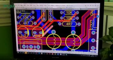 SMT universal circuit PCBA Engineering blueprint drawing