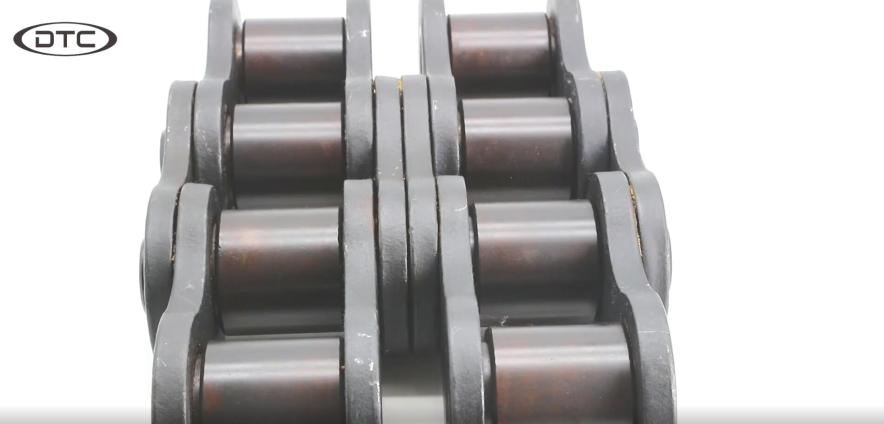 Double row roller chains 56B-2 as standard roller chains