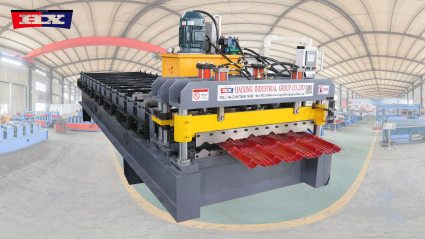 glazed roofing tile roll forming machine