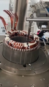 Automatic Stator Winding Lacing Process