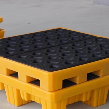 Plastic Poly Drum Spill Deck Pallet