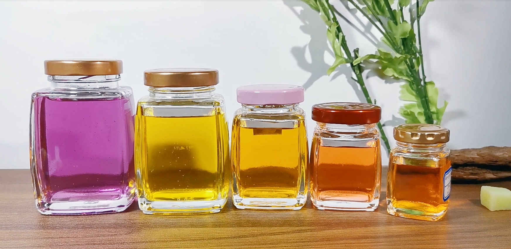 Honey and Bird's Nest Jars