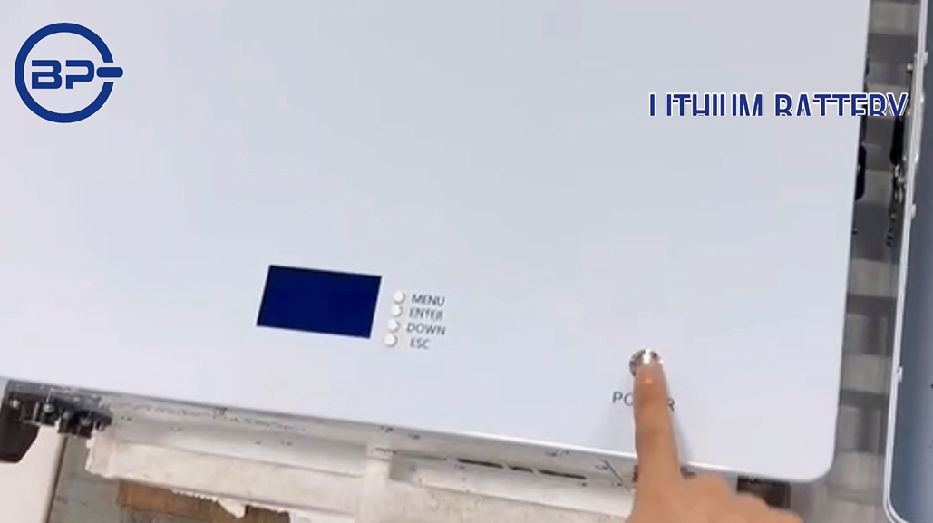Residential lithium ion battery for solar panel