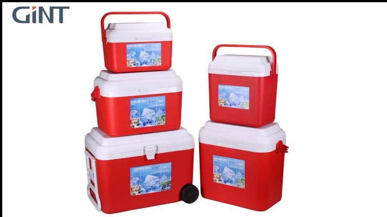 ice cooler box, injection-molded cooler, insulated ice chest