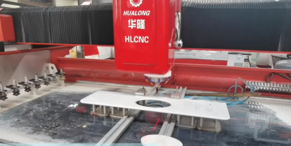 HLCNC-3319 Granite Countertop CNC Stone Cutting and Polishing Machine