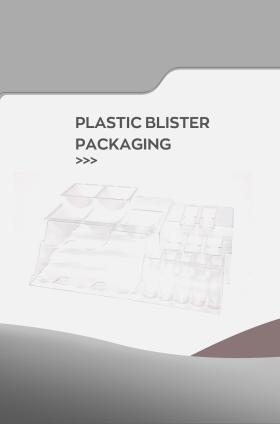 Plastic blister packaging