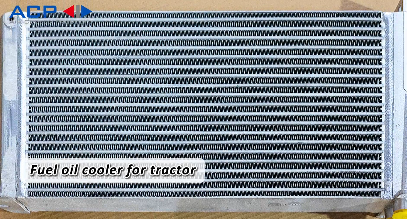 Combi cooler for combine-harvester