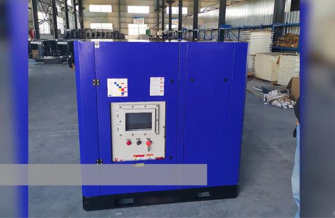 Production of explosion proof air compressor, Explosion proof compressor and compressor