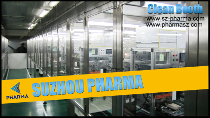 Hard Wall Clean Booths for Medical, Pharmaceutical, and Food Industry Applications