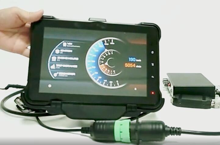 10.1 inch tablet truck IP67 durable android rugged tablet with USB