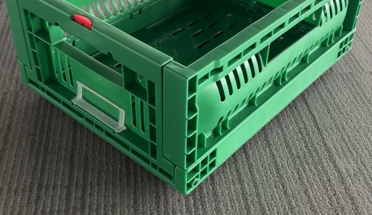 plastic storage foldable crate