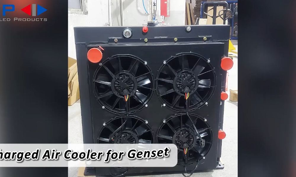Charged Air Cooler for Genset