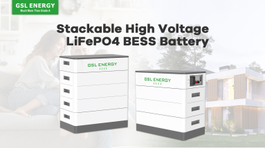 Stackable High Voltage LiFePO4 BESS Battery