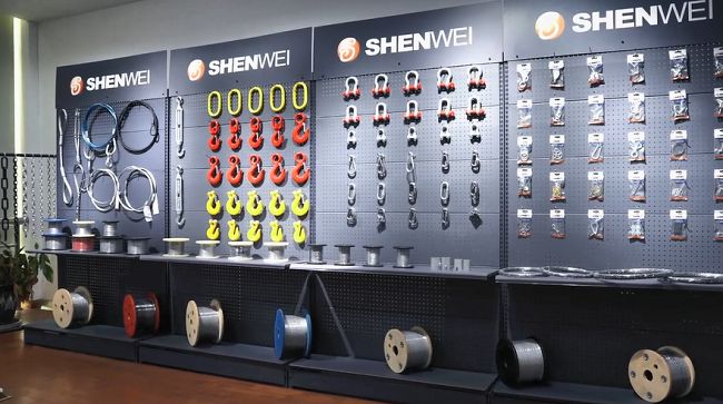Showing room--DIN 741 wire rope CIIP