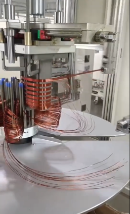 New energy motor stator coil  winding manufacturing process