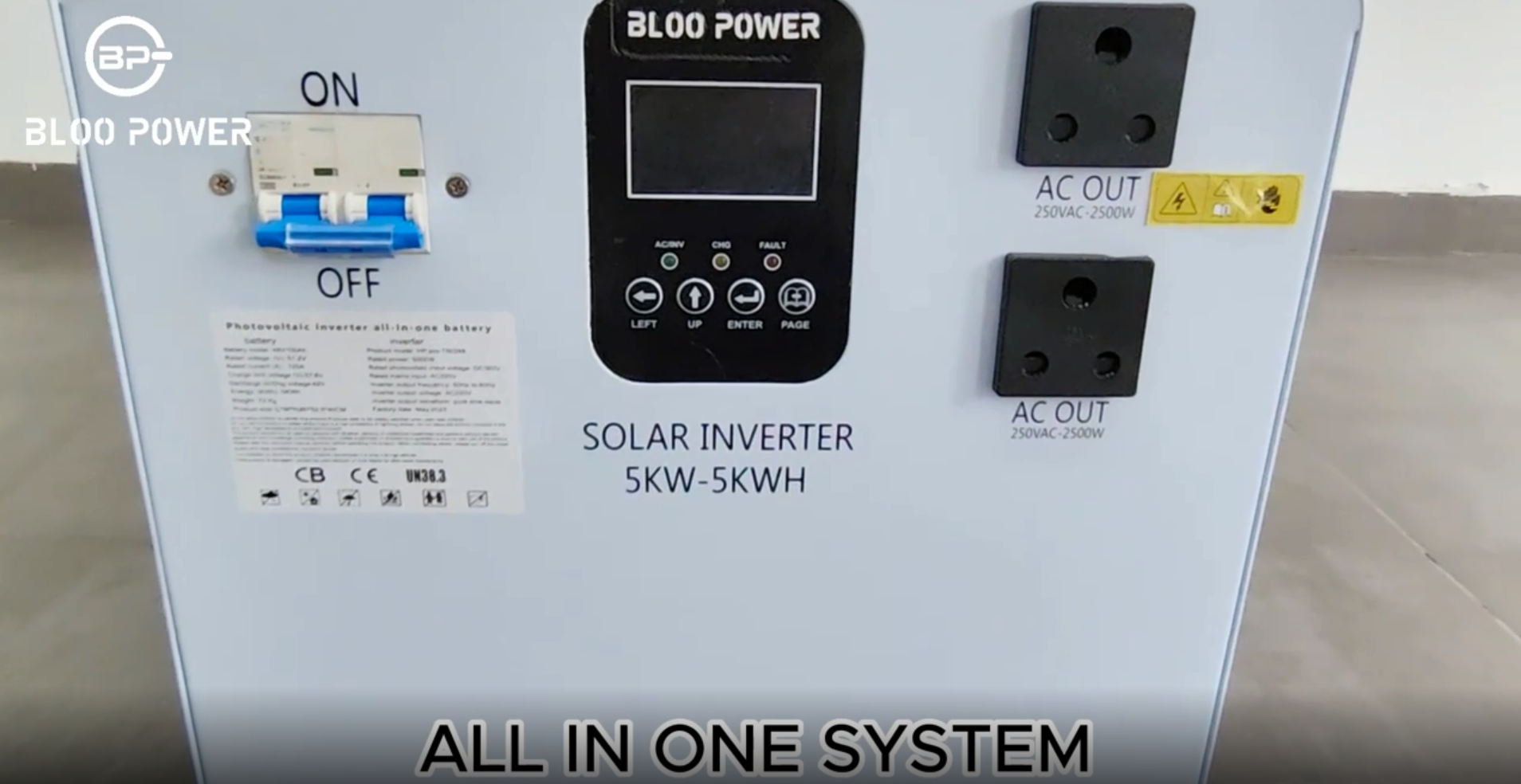 all in one system