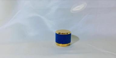 Velvet round Perfume Cap