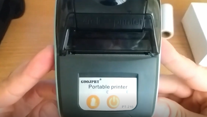 Portable thermal printer