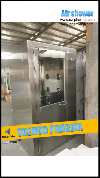 Air Shower Efficient Dust Removal and Cleanroom Control