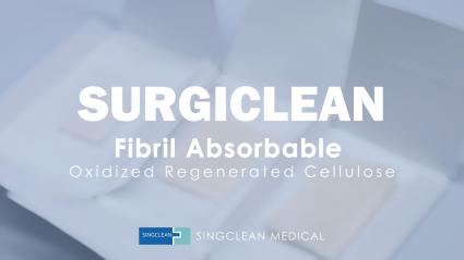 The Use Process of Surgiclean Fibril Absorbable Oxidized Regenerated Cellulose