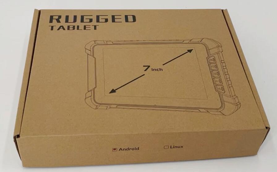 High brightness 7 inch mobile data terminal android linux tablet for car navigation