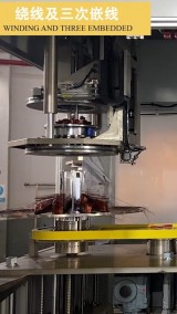 Automatic Stator Winding And Inserting Machine