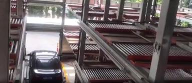 Operation of Flat-Moving Parking Garage
