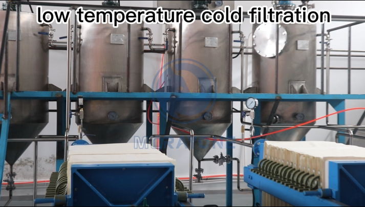 Low temperature cold filter workshop