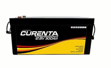 Introduction of Curenta LiFePO4 Solar 12V 300Ah Lithium Ion Deep Cycle Marine Battery Pack