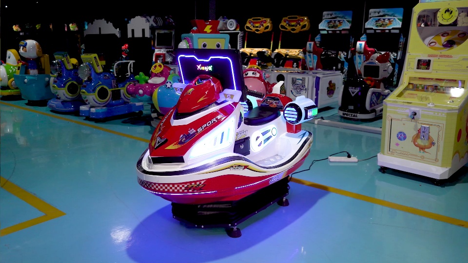 water scooter kiddie ride