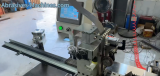 Abrasive flap cutting machine