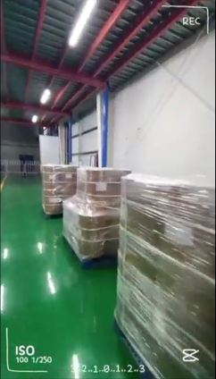 Packaging of products before shipment