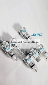 JA-B—transparent bowl guard frl,embedded pressure gauge FRL
