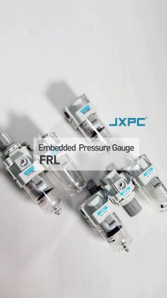 JA-B—transparent bowl guard frl,embedded pressure gauge FRL