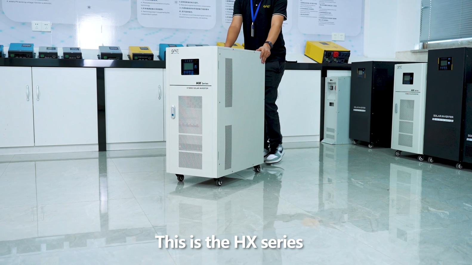 Hybrid solar inverter 20kw 15kw 30kw with high pv mppt solar charge controller and wifi communication