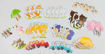 Creative PVC printed Magnet Cartoon magnetic Stickers