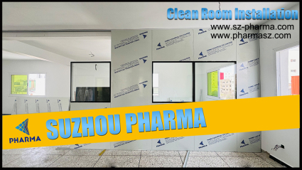 Cleanroom Glass Window Installation