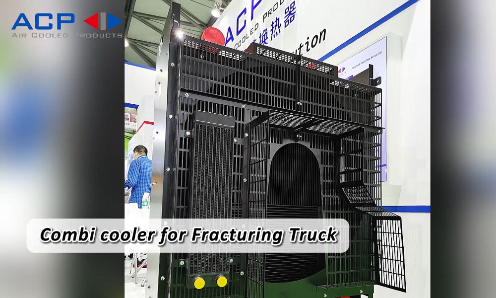 Cooling System for Fracturing Truck