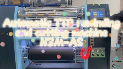 Automatic TTR rewinding and cutting machine(N3M-AS)