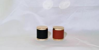 leather perfume cap