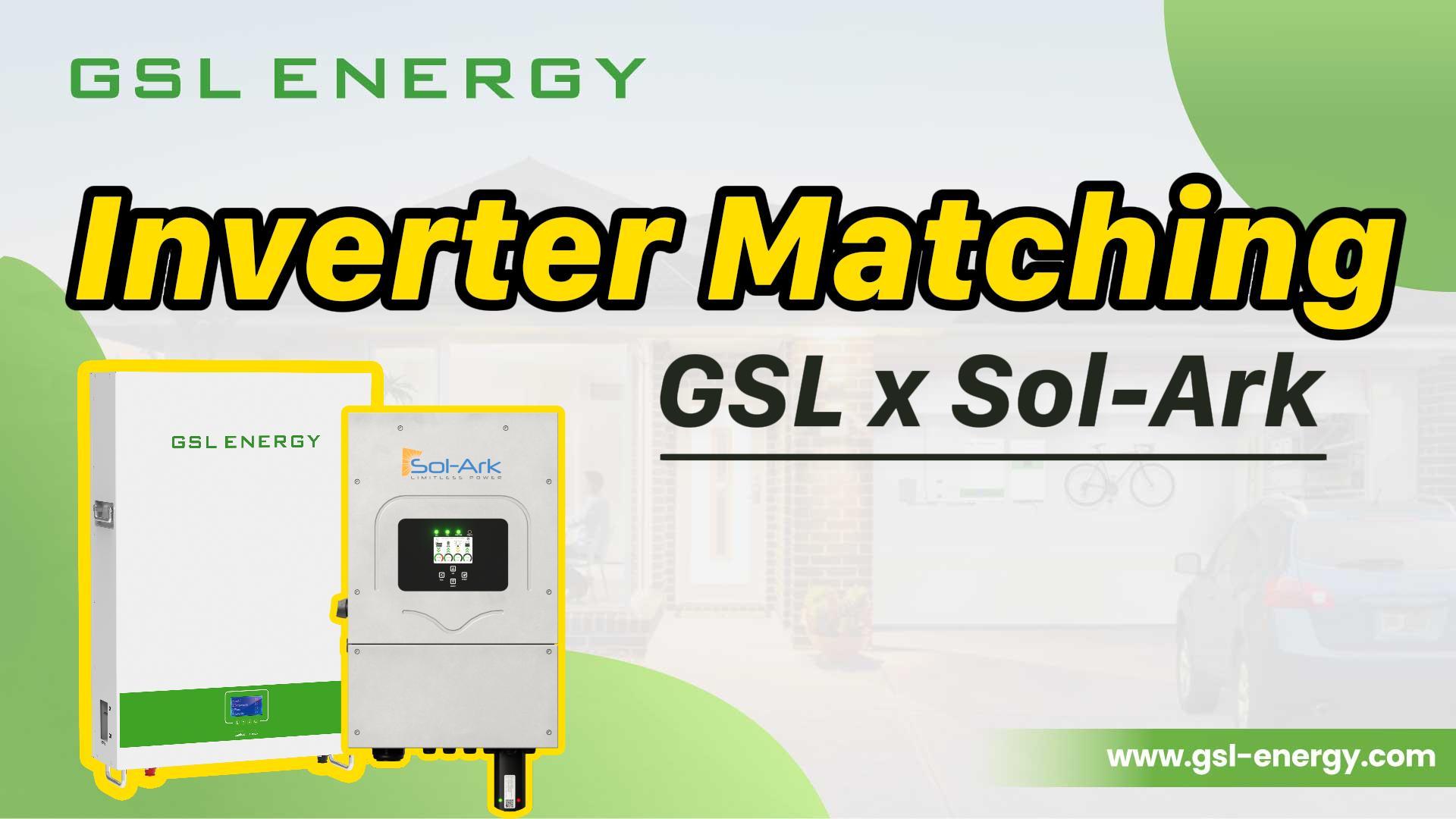 GSL ENERGY LiFePO4 Battery Sol-Ark Hybrid Inverter | Solar Storage System