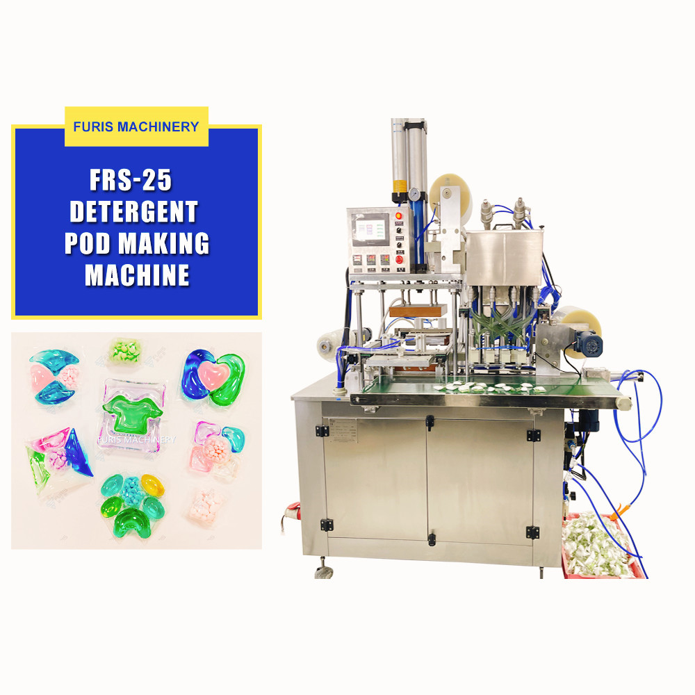 FRS-25 Detergent liquid and powder pod making machine