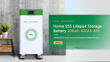 GSL Energy Best Lifepo4 Storage Battery 20Kwh 400Ah 48v Lithium Ion Battery For Home ESS