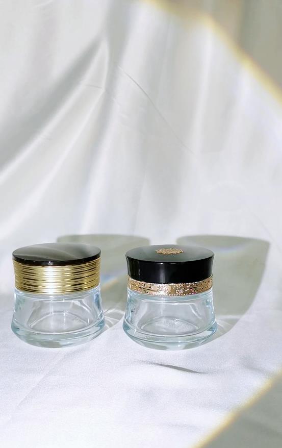 luxury face cream jar