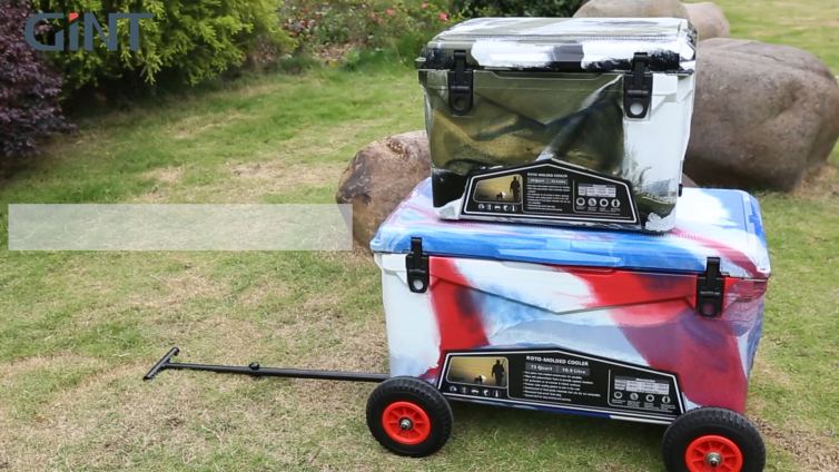 rolling cooler cart